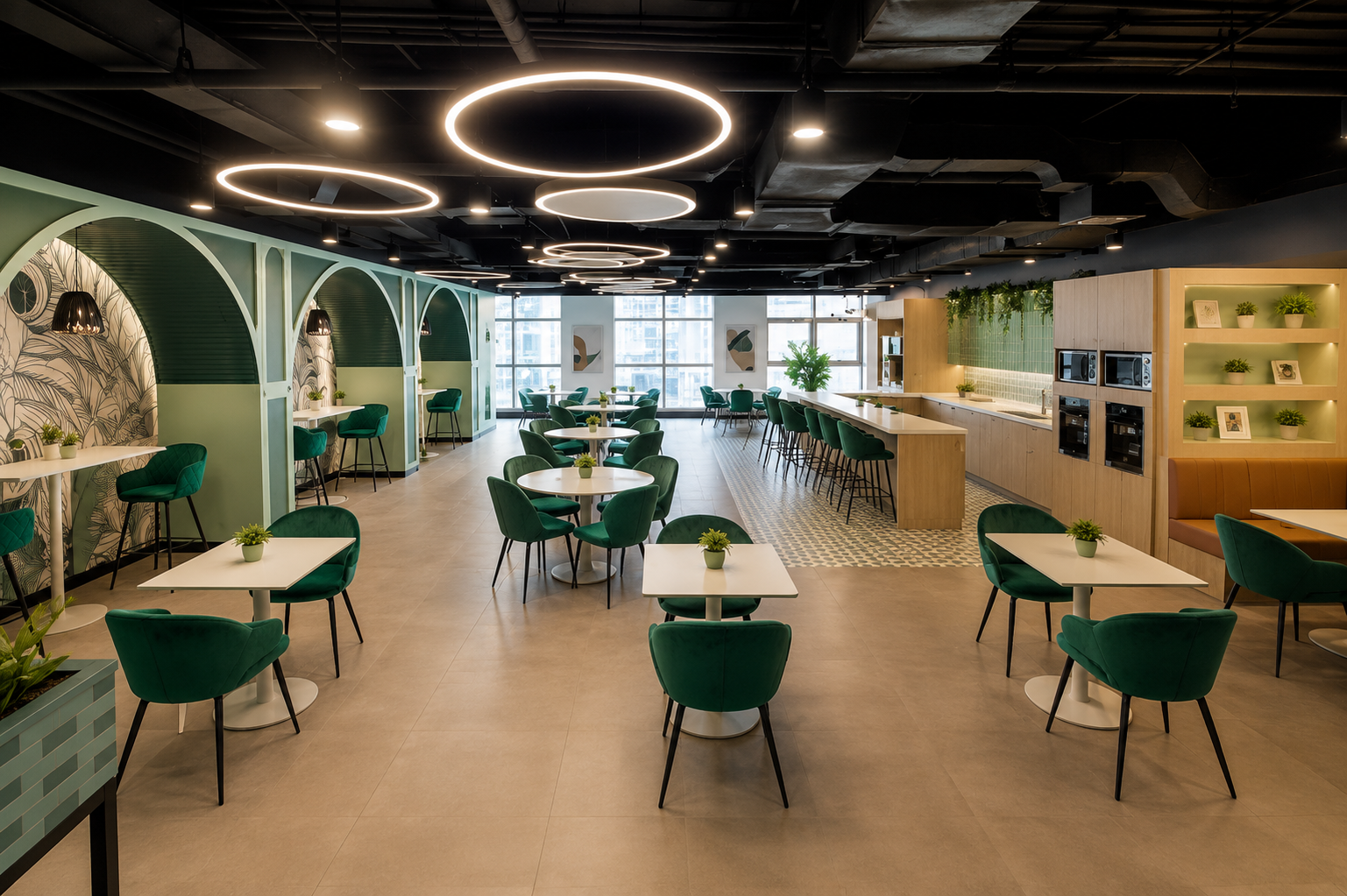 KMC Solutions — Filinvest Axis Tower 1 workspace view 1